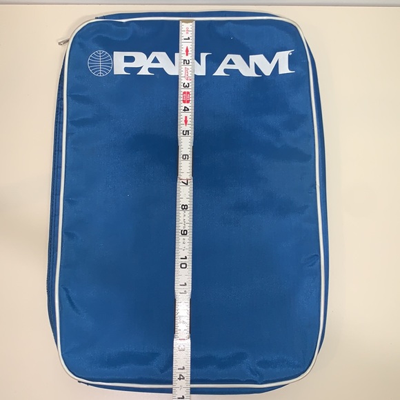 Vintage PAN AM Airlines Zippered Document/Shirt Bag - Picture 2 of 3